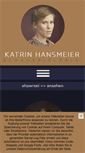 Mobile Screenshot of katrinhansmeier.de